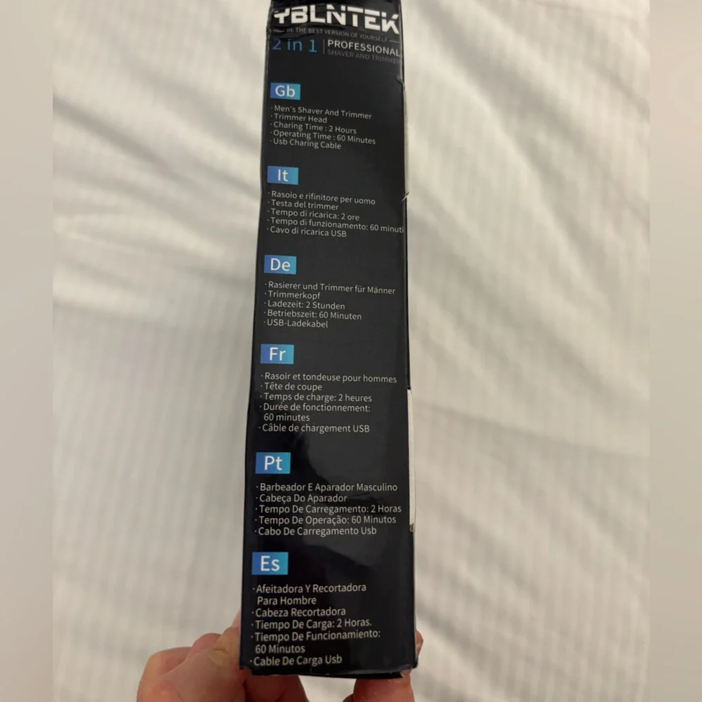 2 in 1 Professional Men's Electric Shaver‎ and Trimmer